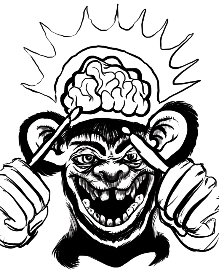 07 10 2012 Daily Draw Monkey Thing