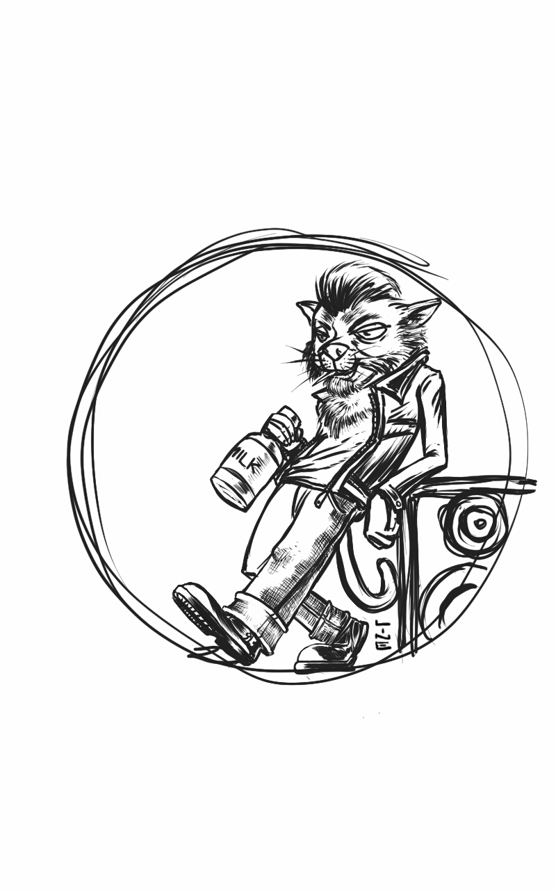 WIP: Rockabilly Stray Cat