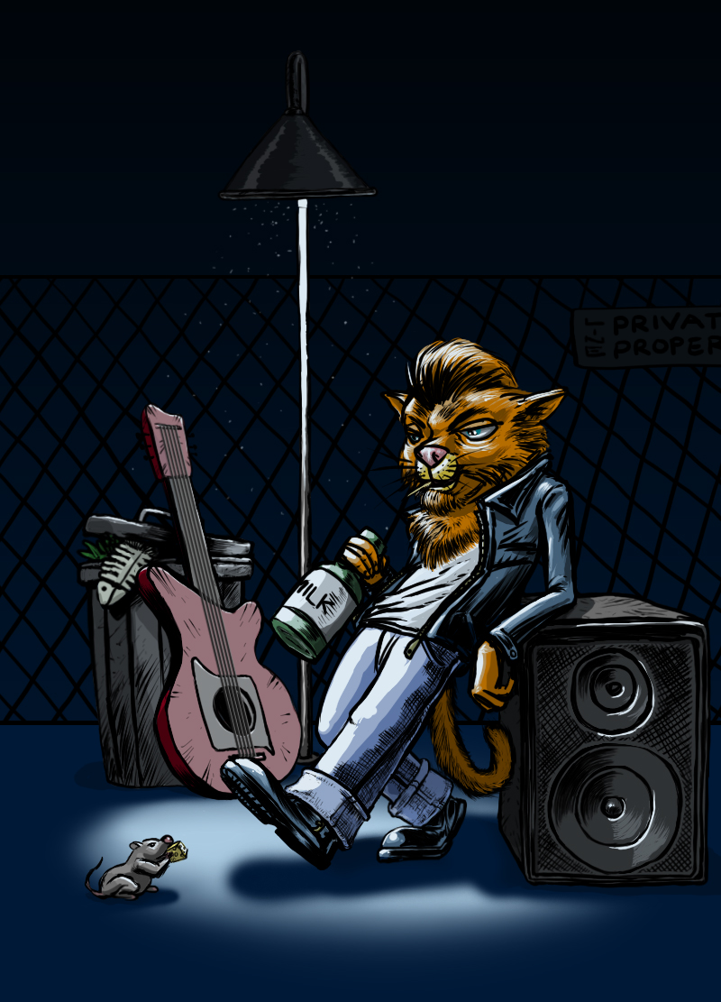 Rockabilly Stray Cat