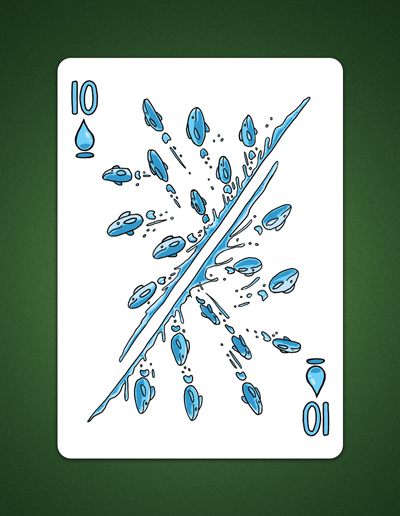 10 Of Spades 10 of Water