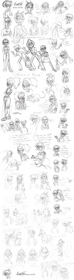 Hunted Sketchdump 2020-2022 pt 1/4