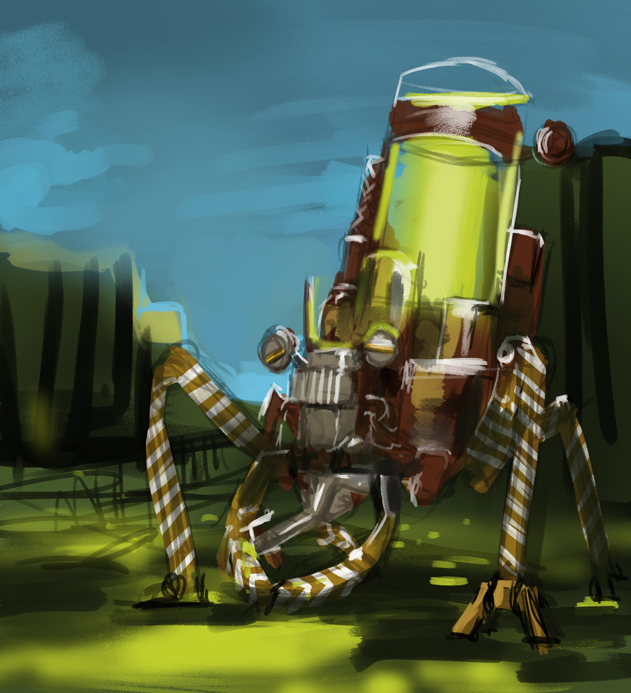 Spitter Bot Concept SL By AnimalCogitantium On DeviantArt spitter-bot-concept-sl-by-animalcogitantium-on-deviantart