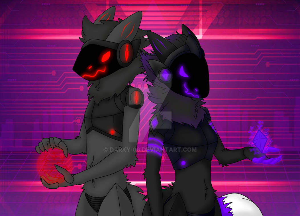 Protogen Love Lab Protogen Duo by Darky-06 on DeviantArt