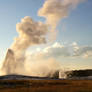 Old Faithful in Yellowstone