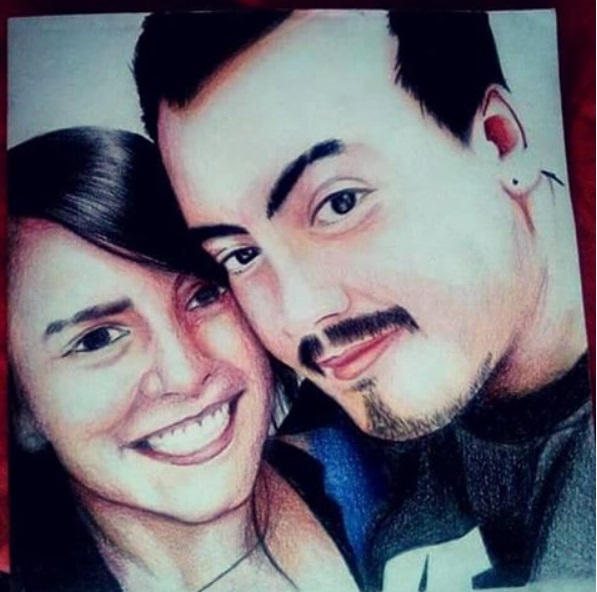 Drawing partner couple by hervoj182 on DeviantArt