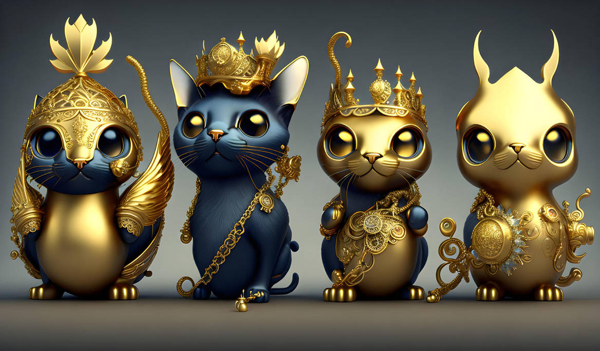 King Cats by ARTofZNEROL on DeviantArt