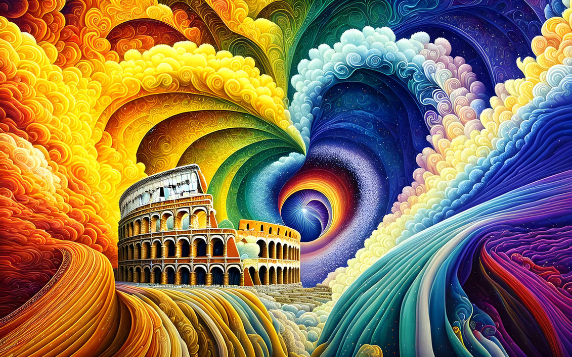 Coliseum Workart Colosseum by ARTofZNEROL on DeviantArt