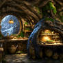 Inside a Hobbit Kitchen