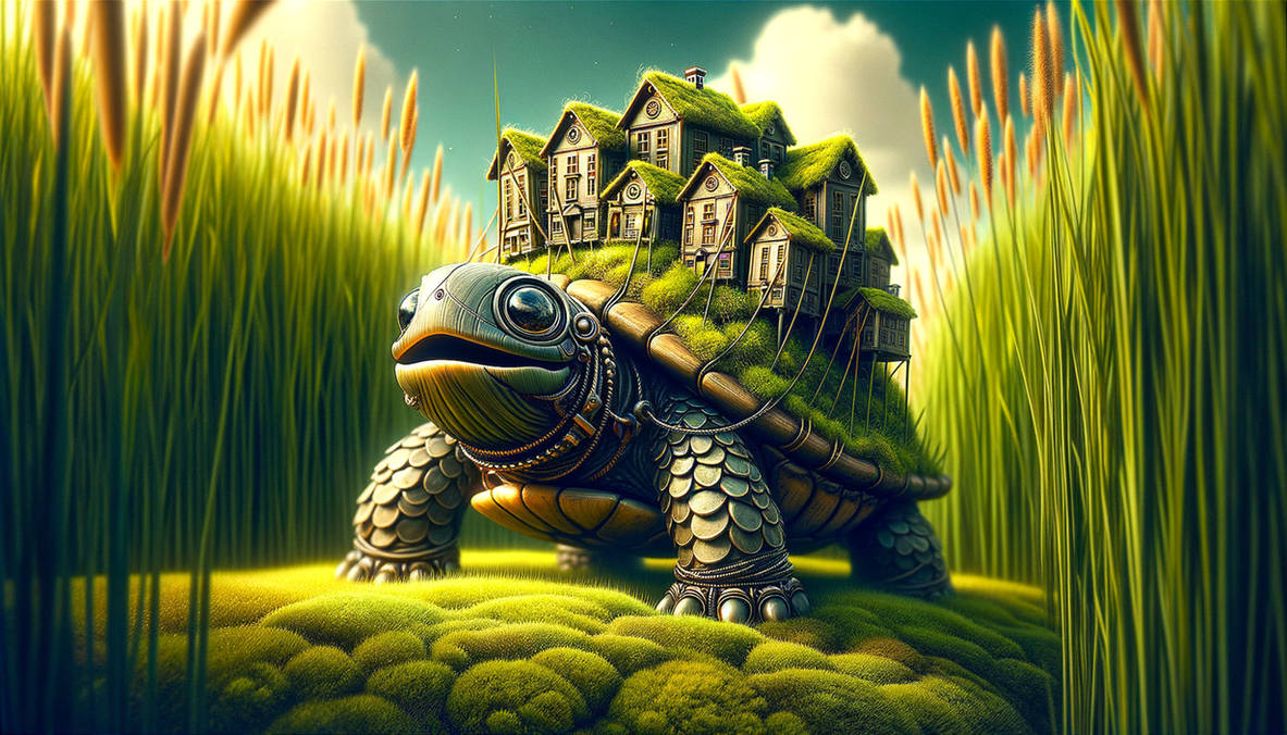 Turtle in the Labyrinth by ARTofZNEROL on DeviantArt