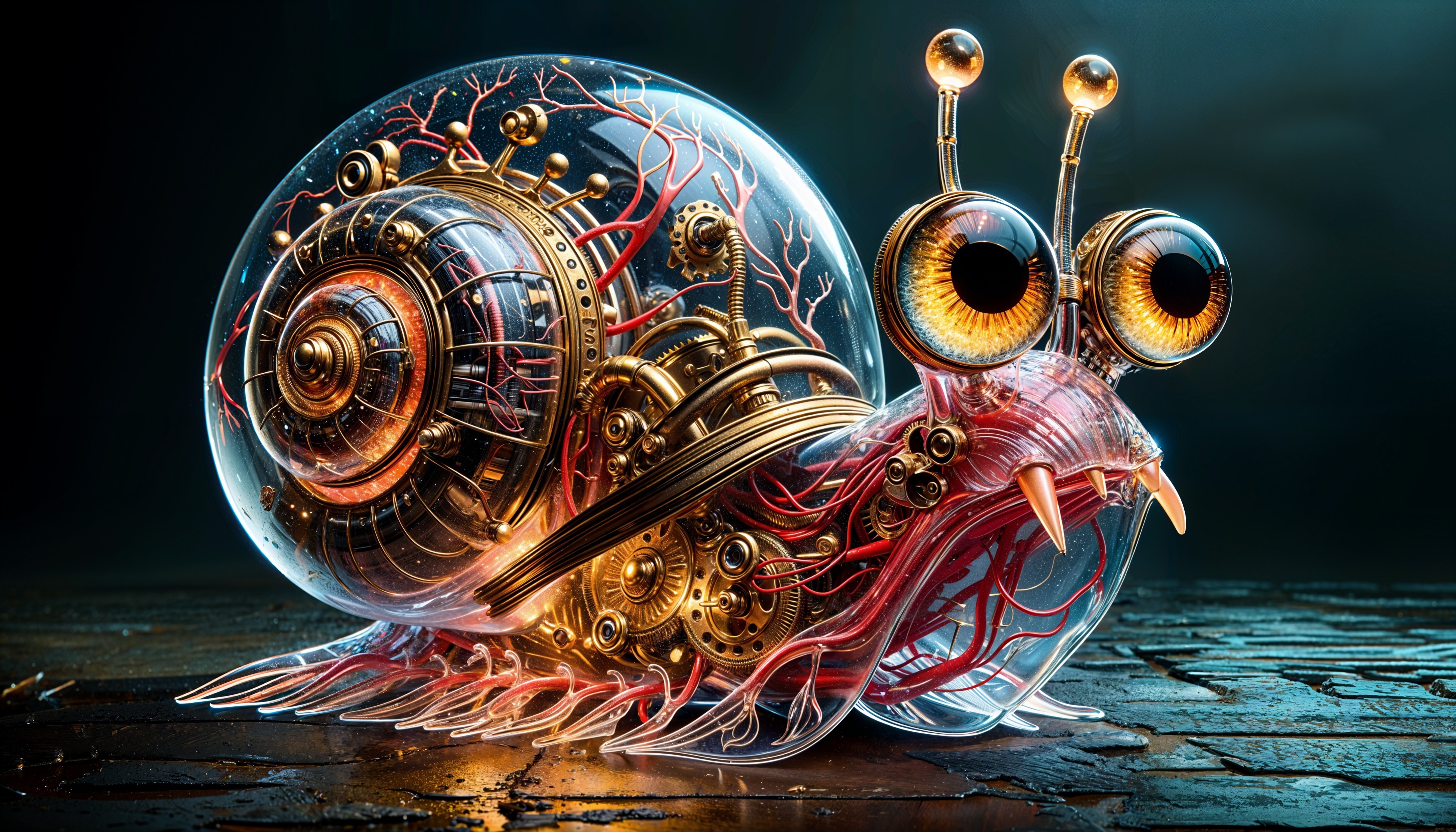 Steampunk Snail