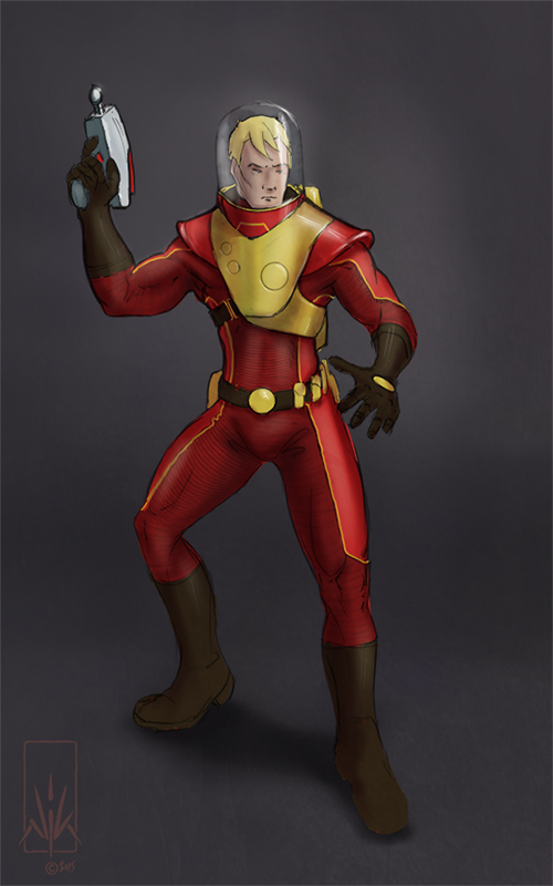 Space Ranger Concept Art