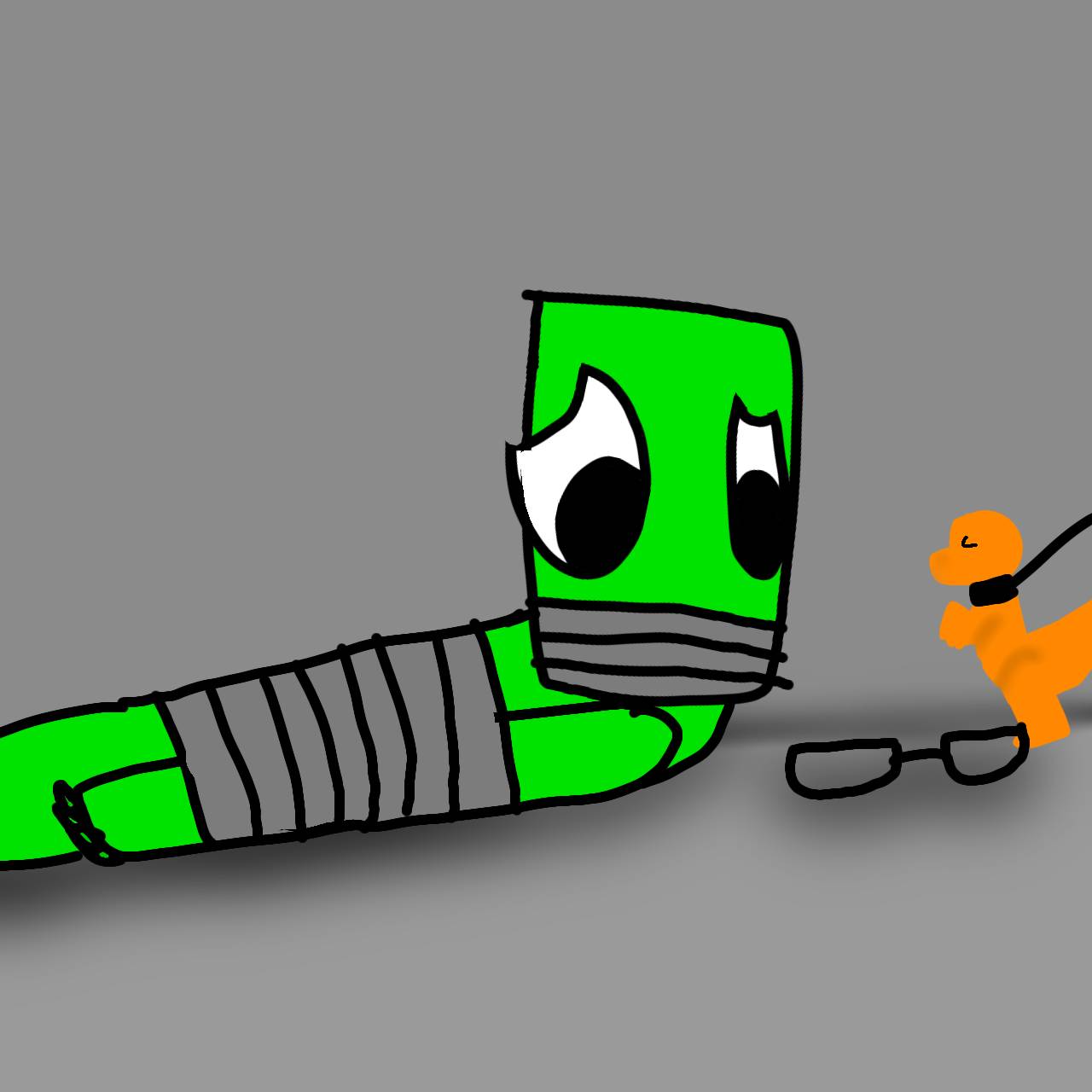 Orangen and greenkidnapped by chekiri on DeviantArt Orangen and greenkidnapped by chekiri on DeviantArt