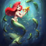Ariel -- Coloring Page