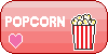 Popcorn love stamp by sosogirl123