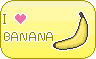 I love banana stamp by sosogirl123