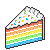 Free avatar Rainbow Cake
