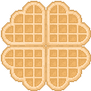 Pixel Waffle (Plain)