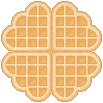 Pixel Waffle (Plain)