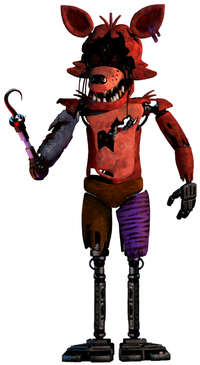 Shattered Roxanne Wolf and Foxy Fuse by GL1TCHB1T on DeviantArt