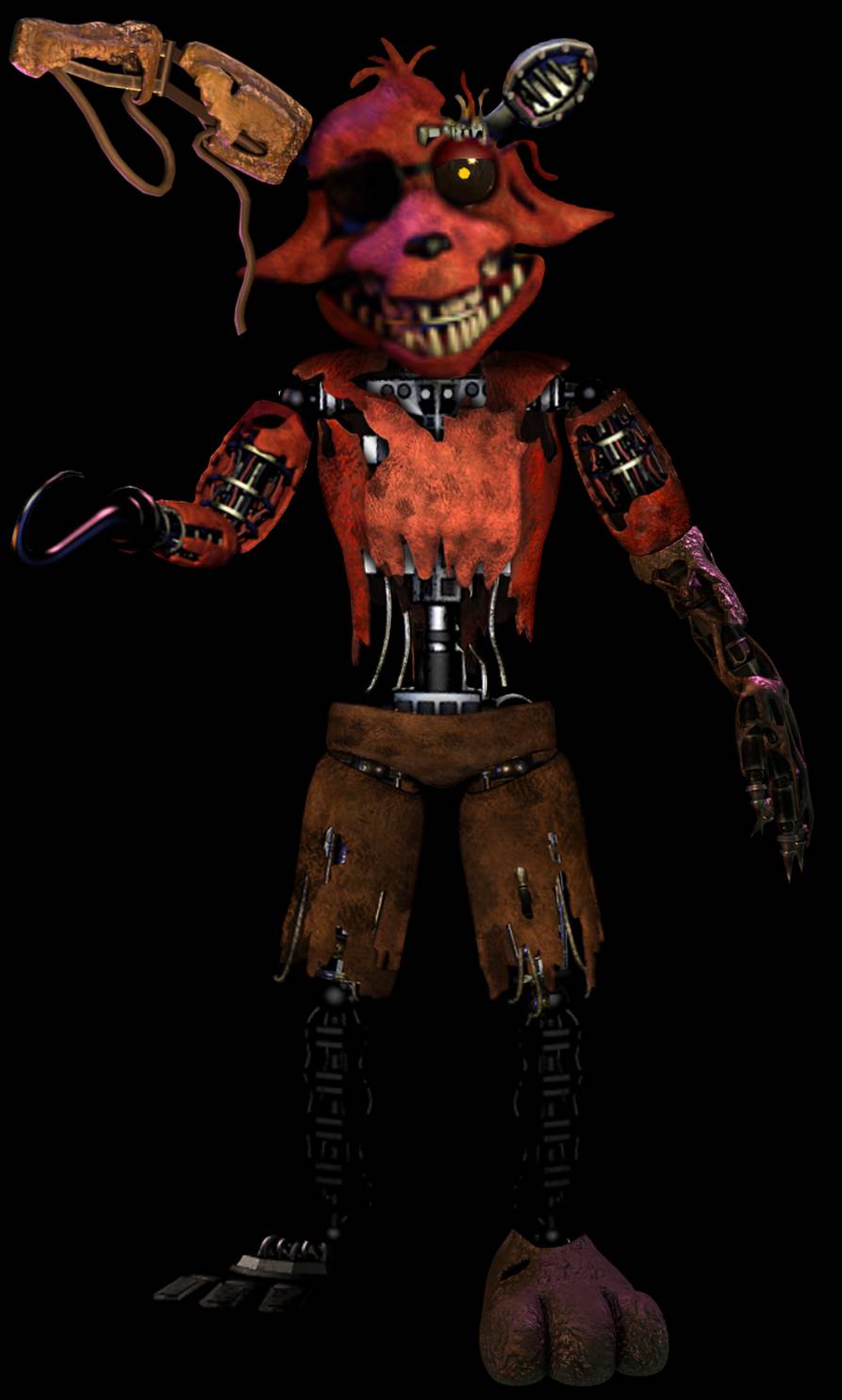 withered Foxy by Xyberia