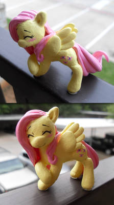 FlutterShy Sculpture