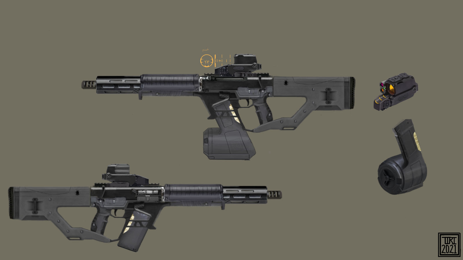 Space Rifle by KingTiridates on DeviantArt