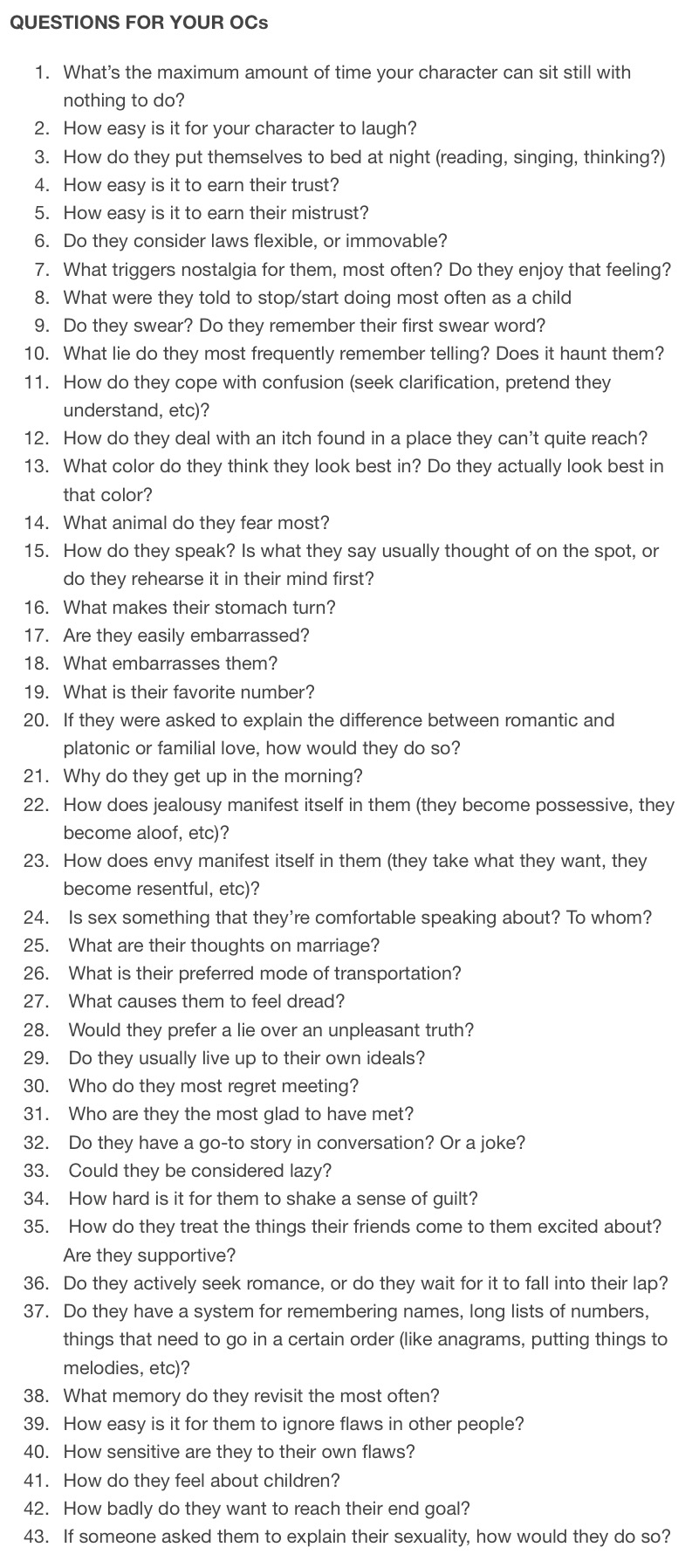oc questions thing! by suburbanwinemoms on DeviantArt
