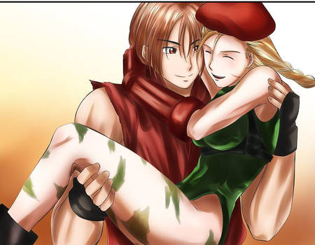 Cammy And Ken by wez1010