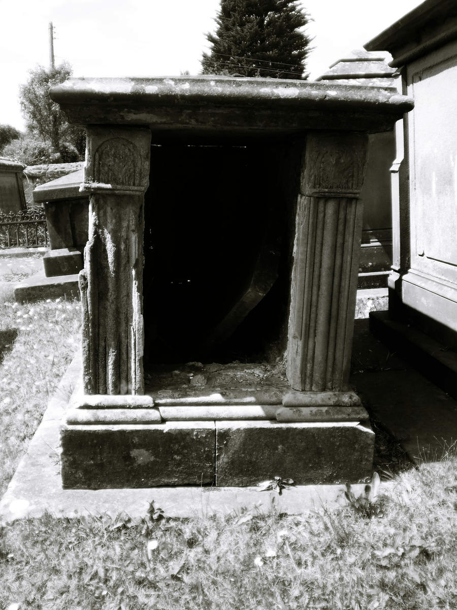 Open tomb