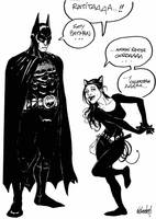 Batman vs Catwoman