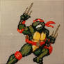 New TMNT Raphael Pattern