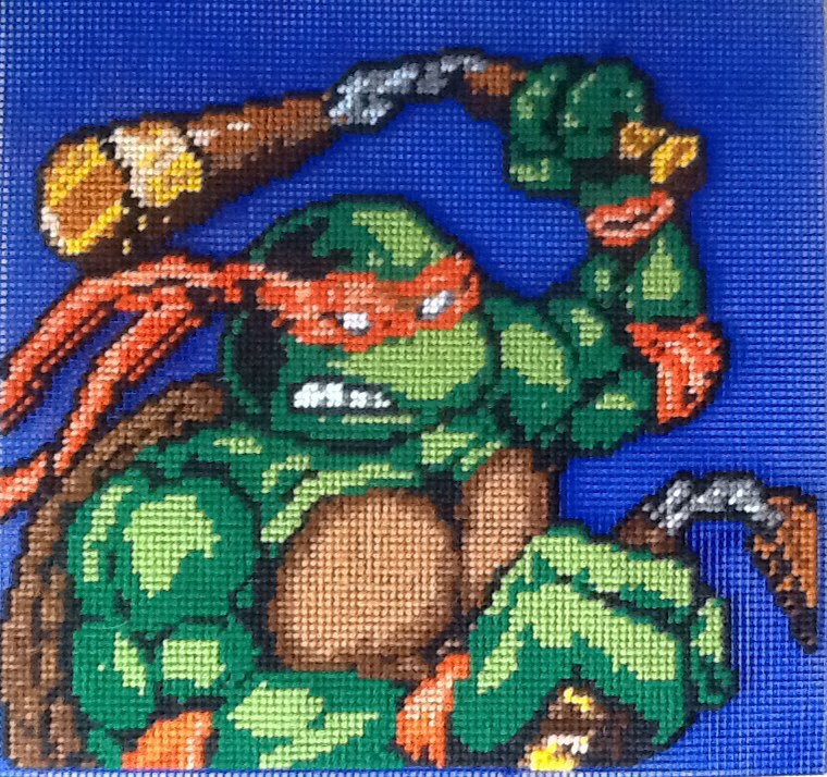 TMNT Epic Michelangelo full pattern