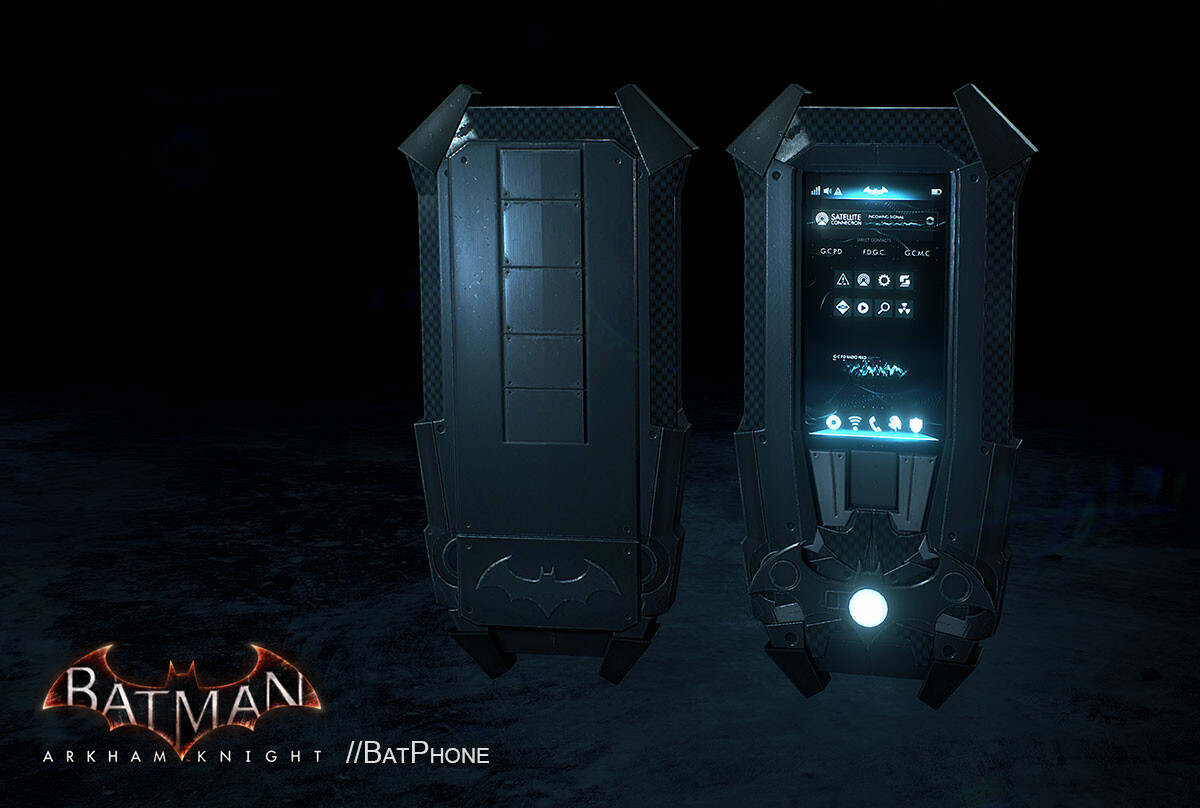 Batphine Batman: Arkham Knight - Batphone by Vik2010s on DeviantArt