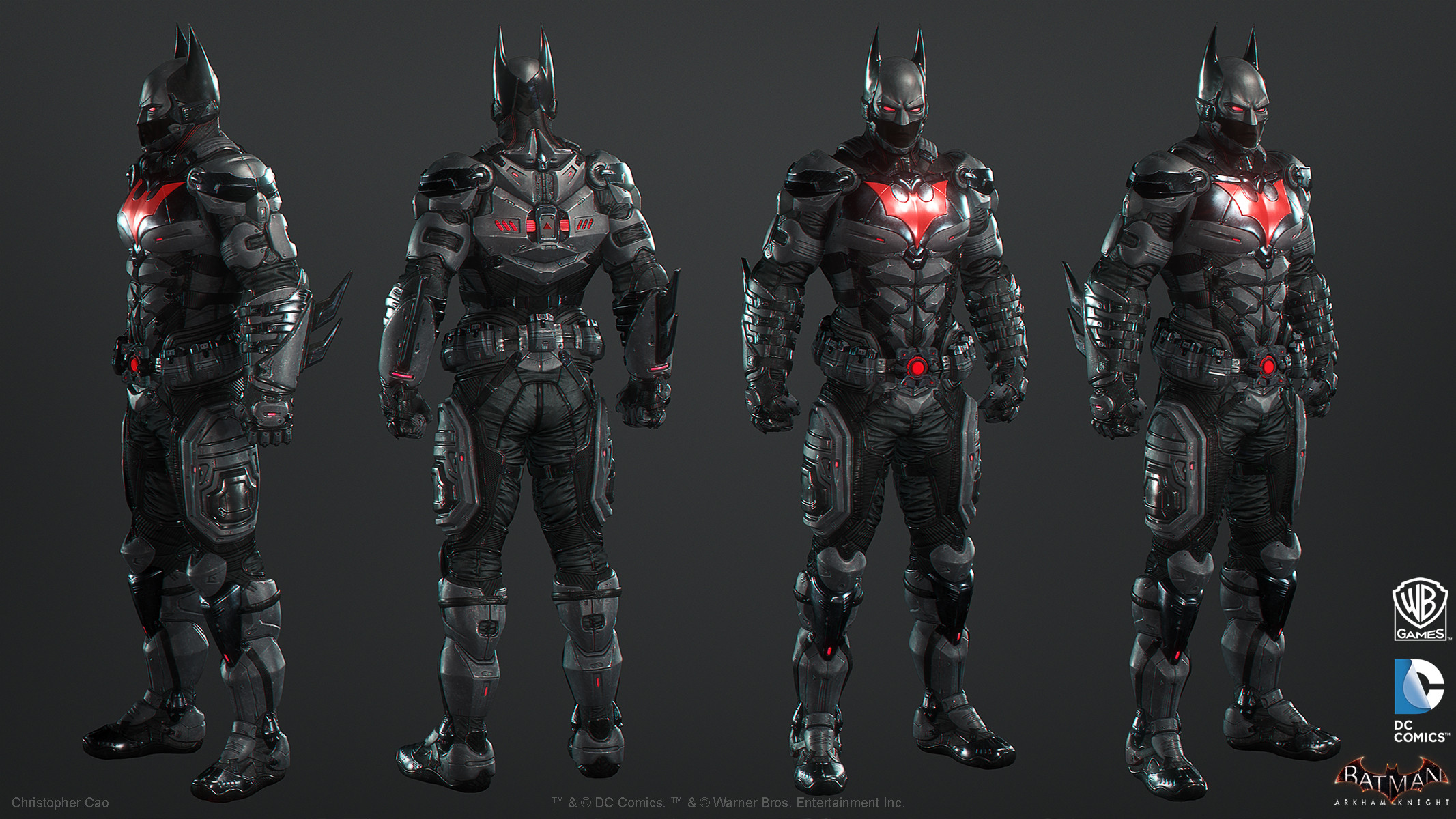 Batman Arkham Knight Batman Beyond suit by Vik2010s on DeviantArt