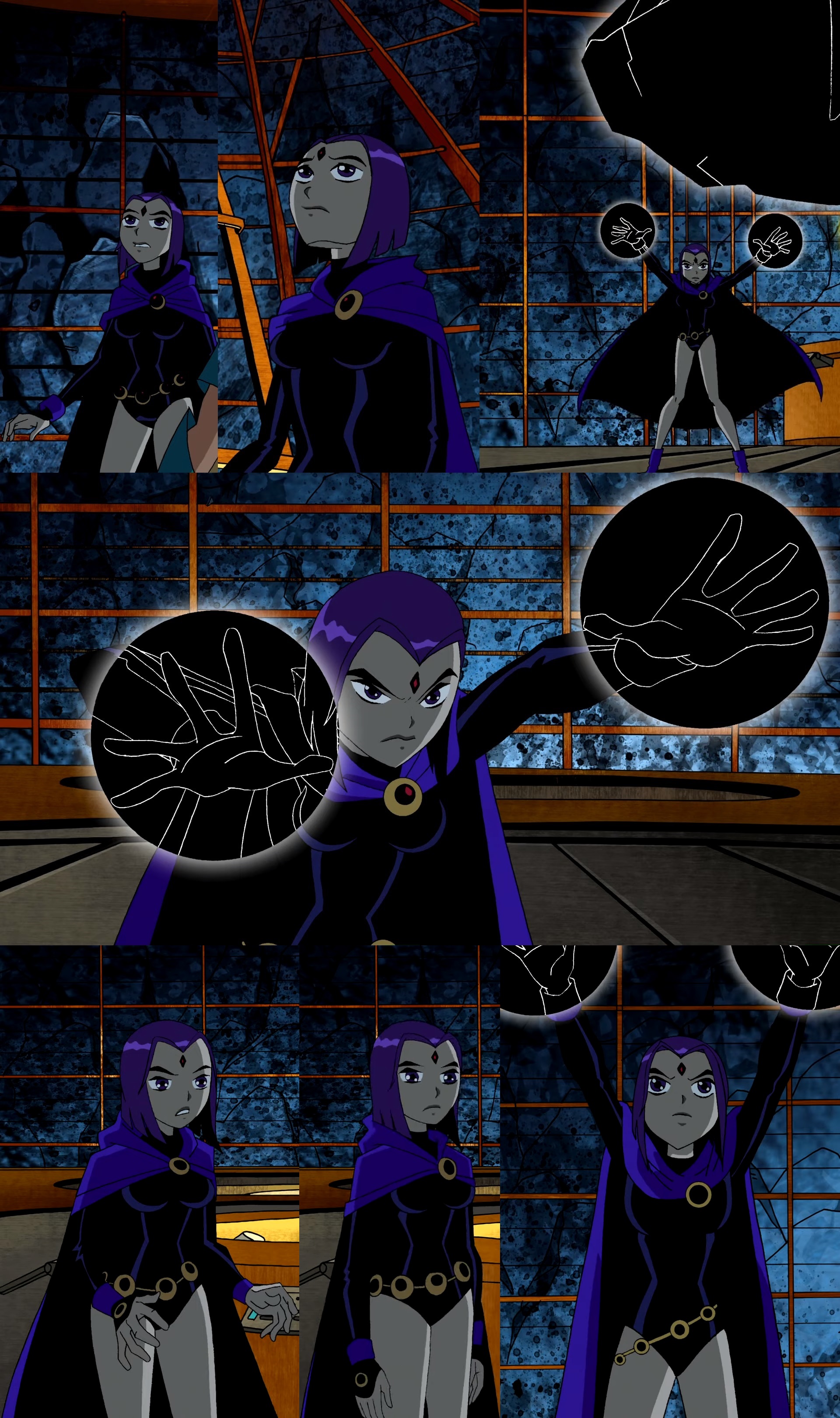 Teen Titans - Raven (01) by Vik2010s on DeviantArt