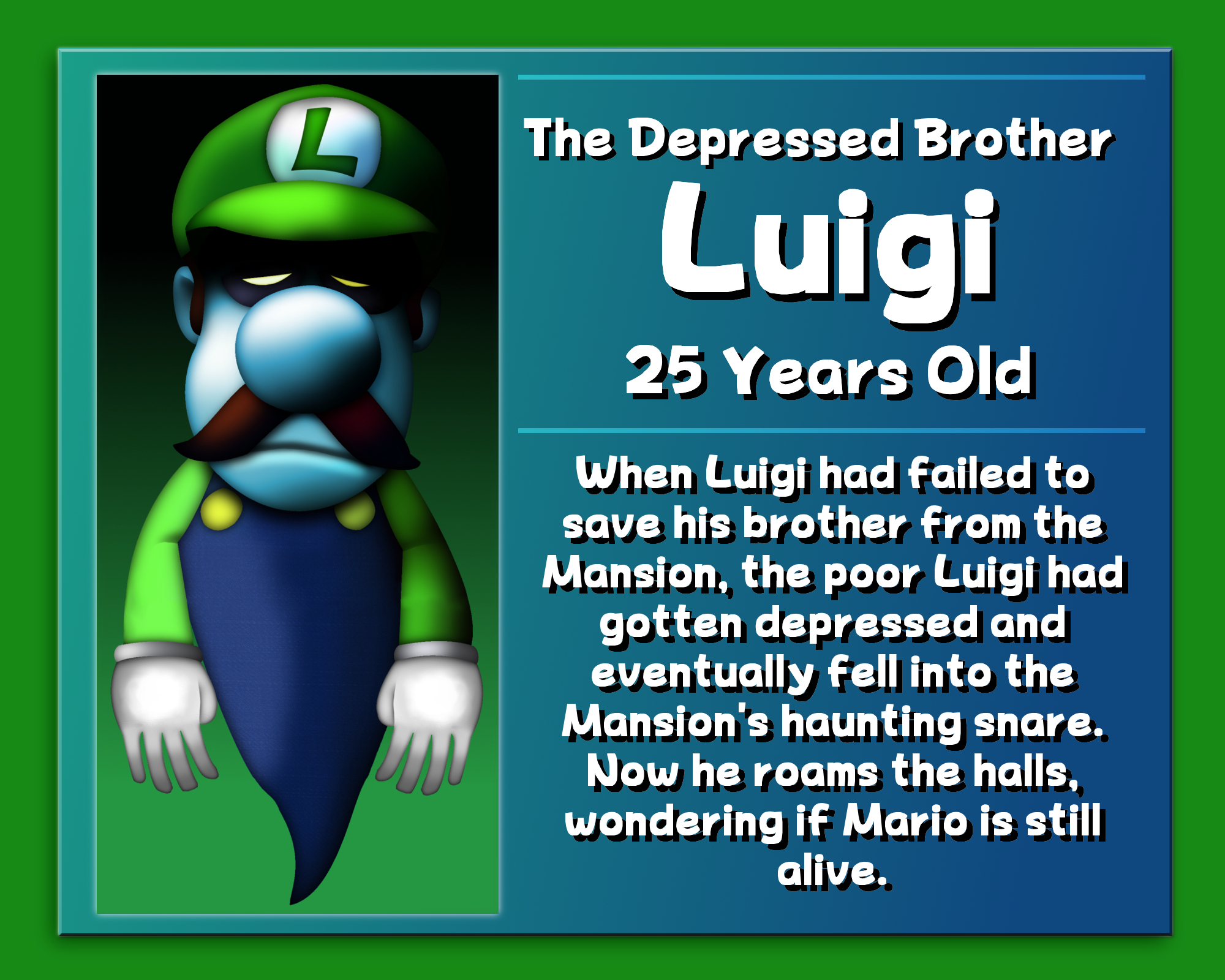 Luigi's Mansion by HugoSanchez2000 on DeviantArt