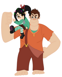 Ralph and Vanellope