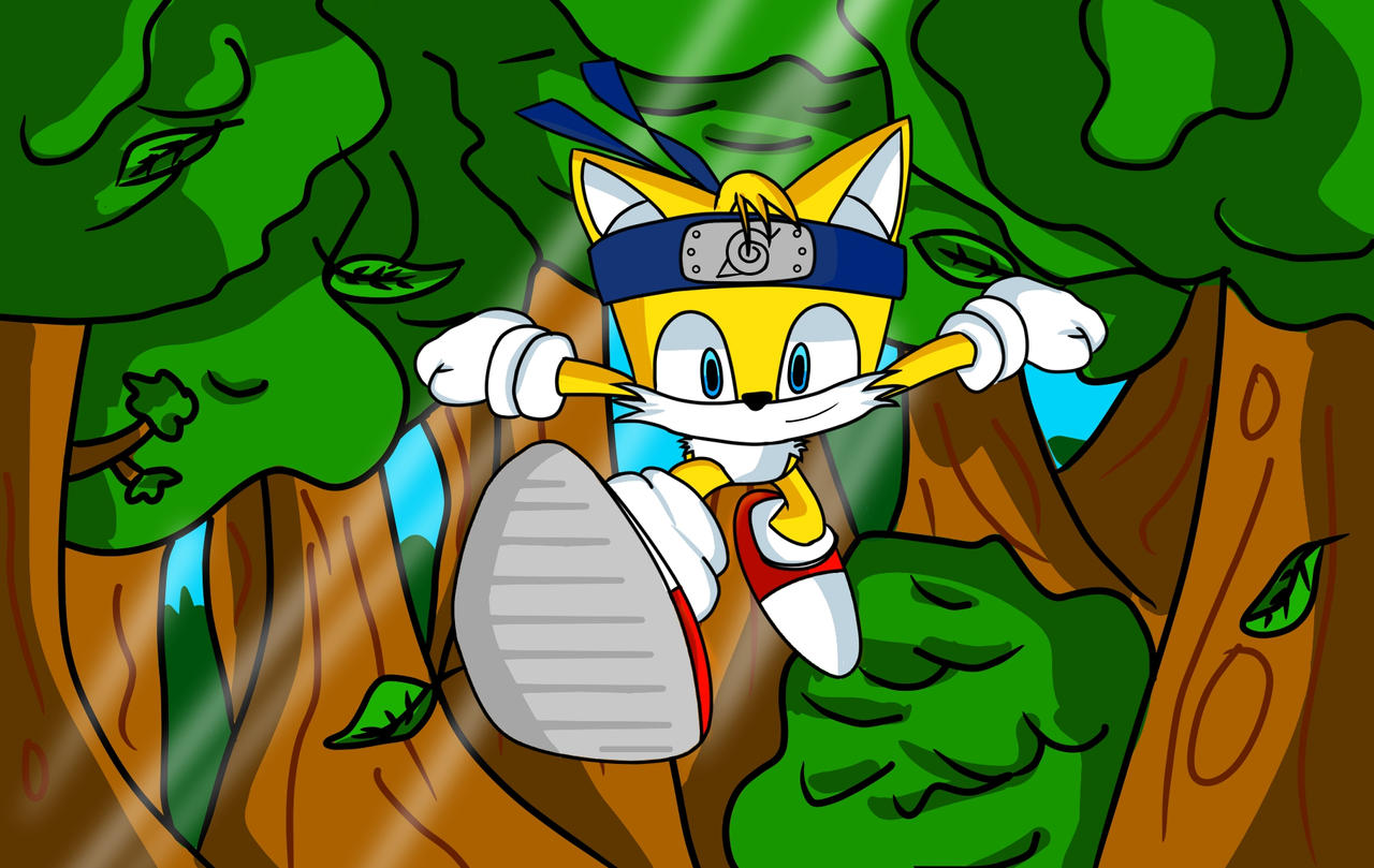 Tails/Naruto by BazzlikTV on DeviantArt