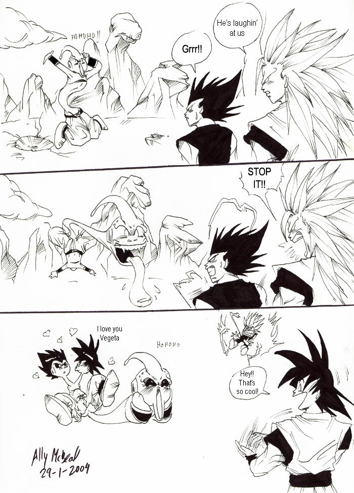 majin boo vs goku and vegeta by Sandra-delaIglesia on DeviantArt majin boo vs goku and vegeta by Sandra-delaIglesia on DeviantArt