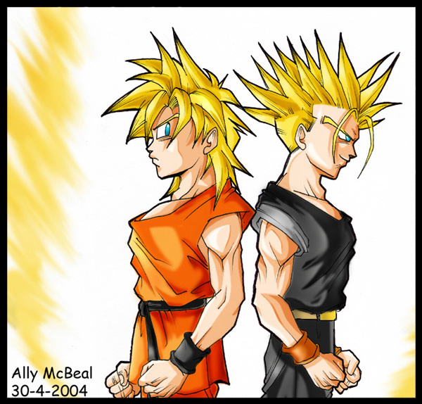 sons of da strongest saiyajins