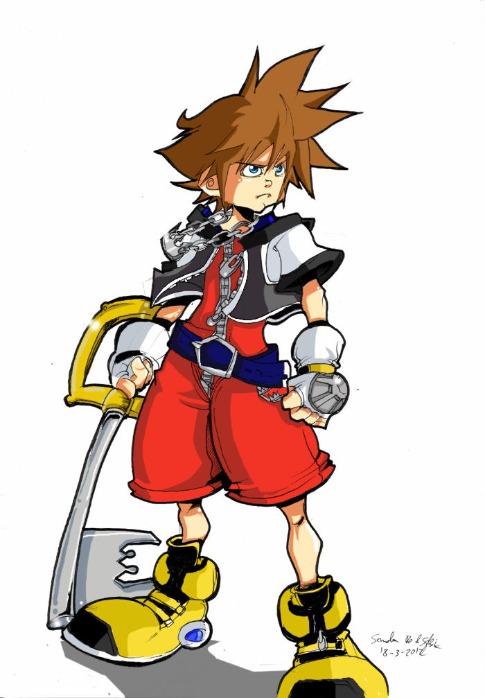 simple sora by Sandra-delaIglesia on DeviantArt