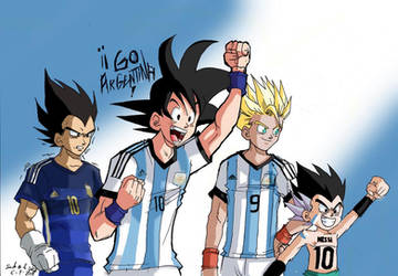 DB CHARACTERS supporting argentina nt