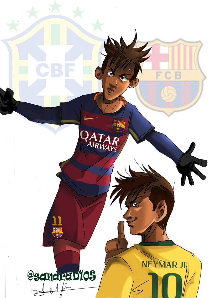 Neymar jr by Sandra-delaIglesia on DeviantArt Neymar jr by Sandra-delaIglesia on DeviantArt