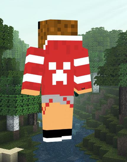 Minecraft back skin design by HanakoSakamoto on DeviantArt