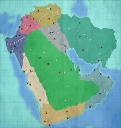 Alternate Middle East Map