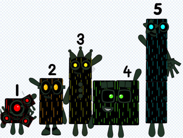 Gloomy Numberblocks by Nozz3423 on DeviantArt