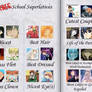 MY Anime School Superlatives