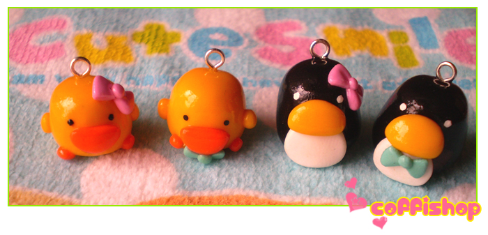 Cute penguins + chickens