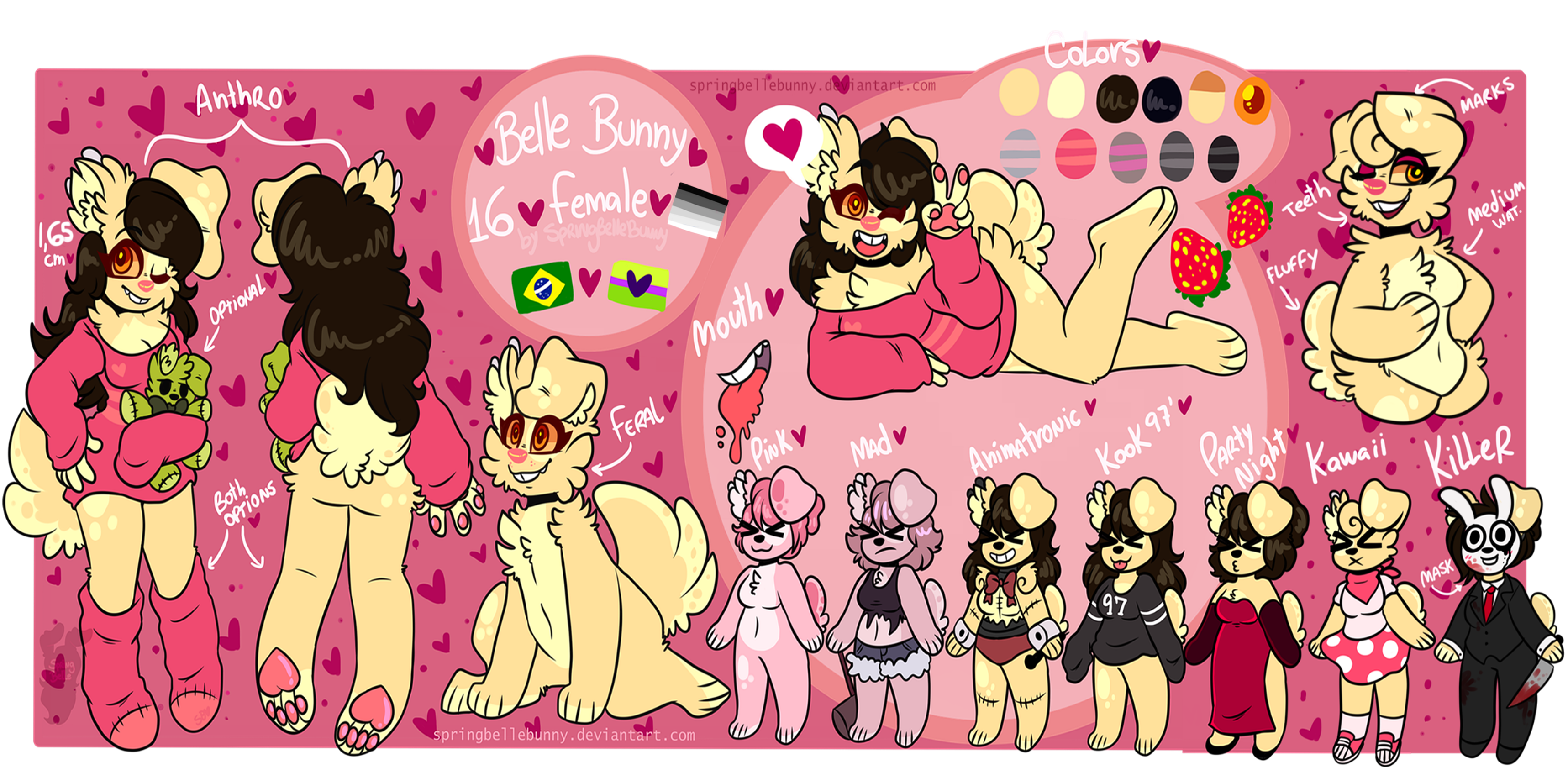 Belle's Bunny Ref Sheet! 2017