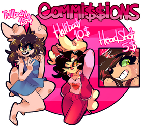 COMMISSIONS INFO! PAYPAL [ASK ME.]